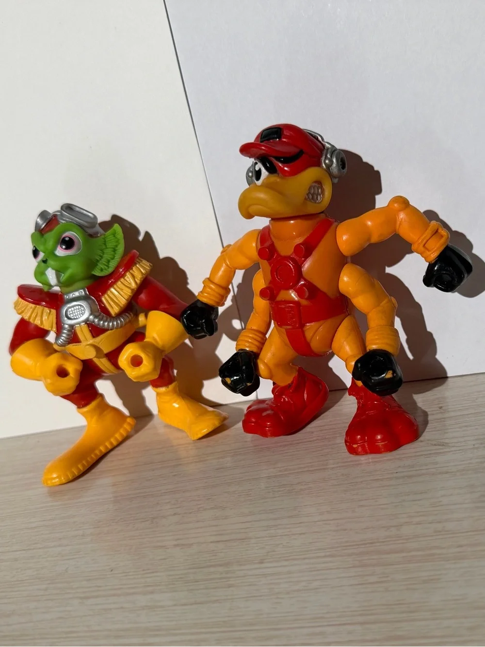 Vintage Lot 2 Bucky O'hare Dead-Eye Duck Action Figure 4